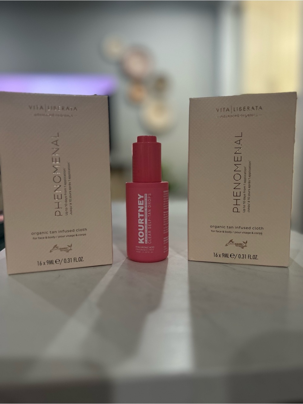 Kourtney Kourt x Vita Liberata PHENOMENAL Tan Drops - Pink